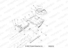CHASSIS | CHASSIS, REAR, MISC. COVERS AND SNOWFLAP - S23TLG8RS/8RE (C602010)