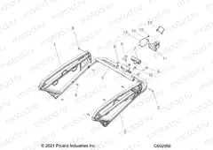 CHASSIS | CHASSIS, REAR RACK AND HITCH - S22TLT6REL (C602055)