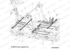 CHASSIS | CHASSIS, SEAT AND CENTER CONSOLE MOUNTING - Z22RME2KAG/BG/K2KAN/BN (C0703466-3)