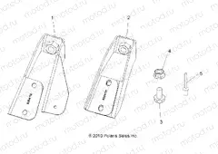 CHASSIS | CHASSIS, SEATBELT ANCHOR - A13MN50ET/EX (49ATVANCHOR11SP500TR)