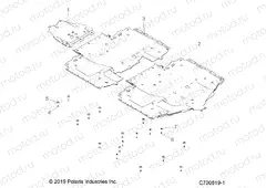 CHASSIS | CHASSIS, SKID PLATES - G20GMD99AP/AG/BP/BG (C700819-1)