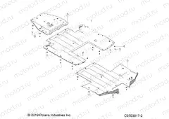 CHASSIS | CHASSIS, SKID PLATES - Z21R4F92AH/BH (C0703017-2)