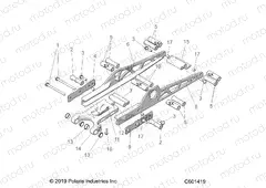 CHASSIS | CHASSIS, SUB FRAME ASM. - J20UKB/UKC/USC/UMC/URL/USB ALL OPTIONS (C601418)