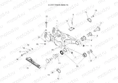 CHASSIS | CHASSIS, SWING ARM - A09BA50FA (49ATVSWINGARM08SCRAM2X4)