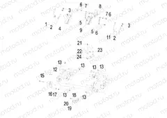 CHASSIS | CHASSIS, SWING ARM - R15YAV17AA/AF/BA/BF (49RGRSWINGARM14RZR170)