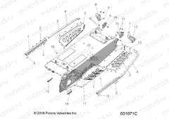 CHASSIS | CHASSIS, TUNNEL and REAR ASM. - S20DDL8PS ALL OPTIONS (601071C)