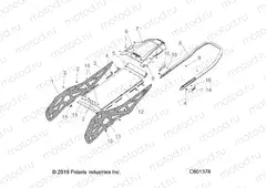 CHASSIS | CHASSIS, TUNNEL ASM. - J20DRBXXXA/DRCXXX ALL OPTIONS (C601378)