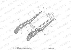 CHASSIS | CHASSIS, TUNNEL ASM. - J20UKB/UKC/USC/UMC/URL/USB ALL OPTIONS (600646)