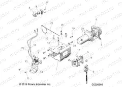 CHASSIS | CHASSIS, WINCH - A20SWS57C2 (C0200665)