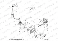 CHASSIS | CHASSIS, WINCH - A22SHR57AJ (C102381)