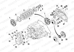 CLUTCH - A02CK42AA/AB (4970327032D07) | CLUTCH - A02CK42AA/AB (4970327032D07)