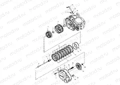 CLUTCH - A03GJ50AA/AB (4975767576D05) | CLUTCH - A03GJ50AA/AB (4975767576D05)