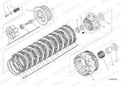 CLUTCH (APTC) [MOD:SCR800CR]