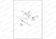 CLUTCH CONTROL - FLS, FLSTC, FLSTF, FLSTFB, FLSTN AND FXSB