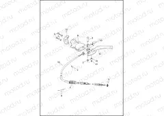 CLUTCH CONTROL (NON-FAIRING MODELS)