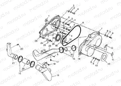 CLUTCH COVER (300) XPRESS 300 W969530 (4935923592C007) | CLUTCH COVER (300) XPRESS 300 W969530 (4935923592C007)