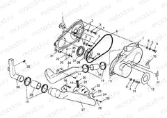 CLUTCH COVER (400) XPRESS 400 W969540 (4935923592C008) | CLUTCH COVER (400) XPRESS 400 W969540 (4935923592C008)