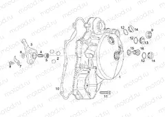 Clutch cover