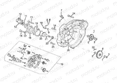 Clutch cover