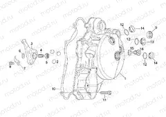Clutch cover