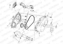 CLUTCH COVER - A00CB32AA (4949354935B014) | CLUTCH COVER - A00CB32AA (4949354935B014)