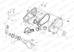 CLUTCH COVER - A02BA25CA/CB/CD (4969896989C02) | CLUTCH COVER - A02BA25CA/CB/CD (4969896989C02)