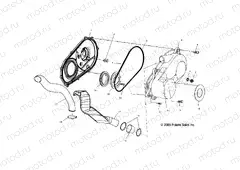 CLUTCH COVER - A04CH50AO/AQ/AR/AS/AT/AV/AW/AX (4987258725C08) | CLUTCH COVER - A04CH50AO/AQ/AR/AS/AT/AV/AW/AX (4987258725C08)