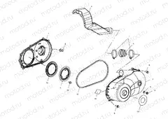 CLUTCH COVER - A04CH68AC/AF/AH/AJ/AT/AV (4986128612C05) | CLUTCH COVER - A04CH68AC/AF/AH/AJ/AT/AV (4986128612C05)
