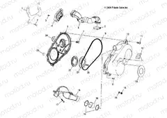 CLUTCH COVER - A05CA32AA/AB/AC/FA (4994839483B12) | CLUTCH COVER - A05CA32AA/AB/AC/FA (4994839483B12)