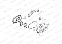 CLUTCH COVER - A11RB42AA/A11RD50AA/AB/A11RF50AA (4987918791C13) | CLUTCH COVER - A11RB42AA/A11RD50AA/AB/A11RF50AA (4987918791C13)