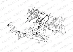 CLUTCH COVER ASSEMBLY 2x4 400L W947540 (4926752675B012) | CLUTCH COVER ASSEMBLY 2x4 400L W947540 (4926752675B012)