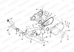 CLUTCH COVER ASSEMBLY 350 2X4 - Update (4919821982022A) | CLUTCH COVER ASSEMBLY 350 2X4 - Update (4919821982022A)