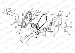 CLUTCH COVER Magnum 2X4 W967544 (4936033603B013) | CLUTCH COVER Magnum 2X4 W967544 (4936033603B013)