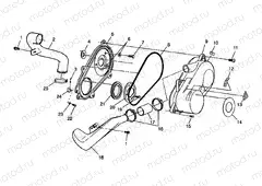 CLUTCH COVER Magnum 2X4 W98AA42A (4945524552B013) | CLUTCH COVER Magnum 2X4 W98AA42A (4945524552B013)