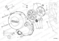CLUTCH COVER [MOD:M 1200S]