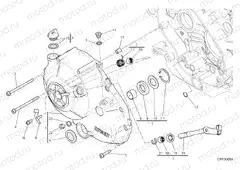 CLUTCH COVER [MOD:SCR800CR]