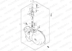 CLUTCH COVER - OIL PUMP