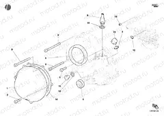 CLUTCH COVER, OUTER » CLUTCH