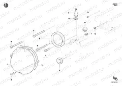 CLUTCH COVER, OUTER » CLUTCH