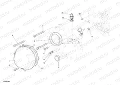 CLUTCH COVER, OUTER » CLUTCH