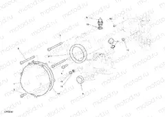 CLUTCH COVER, OUTER » CLUTCH