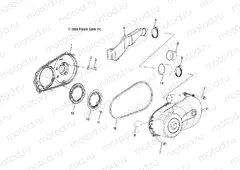 CLUTCH COVER - R05RB50AA/RD50AA/AB/AC/AD/RF50AA/AB (4995359535D13) | CLUTCH COVER - R05RB50AA/RD50AA/AB/AC/AD/RF50AA/AB (4995359535D13)