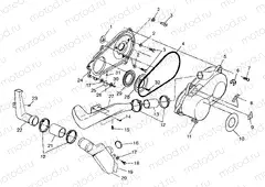 CLUTCH COVER (TRAIL BLAZER) Trail Blazer W97BA25C (4940124012C006) | CLUTCH COVER (TRAIL BLAZER) Trail Blazer W97BA25C (4940124012C006)
