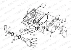 CLUTCH COVER Trail Blazer W98BA25C (4945464546C002) | CLUTCH COVER Trail Blazer W98BA25C (4945464546C002)