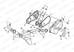 CLUTCH COVER - W98AA25C (4945314531B010) | CLUTCH COVER - W98AA25C (4945314531B010)