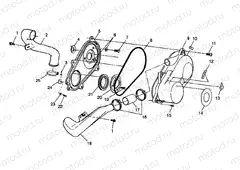 CLUTCH COVER - W98AC42A (4945214521C002) | CLUTCH COVER - W98AC42A (4945214521C002)