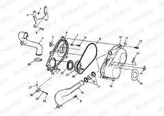 CLUTCH COVER - W98BC50A (4944994499c007) | CLUTCH COVER - W98BC50A (4944994499c007)