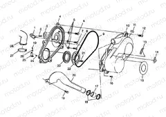 CLUTCH COVER - W98CH50A (4945714571c006) | CLUTCH COVER - W98CH50A (4945714571c006)