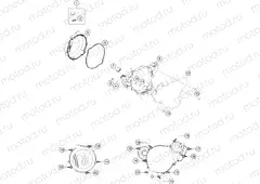 CLUTCH COVER|Engine|30