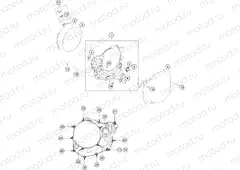 CLUTCH COVER|Engine|30